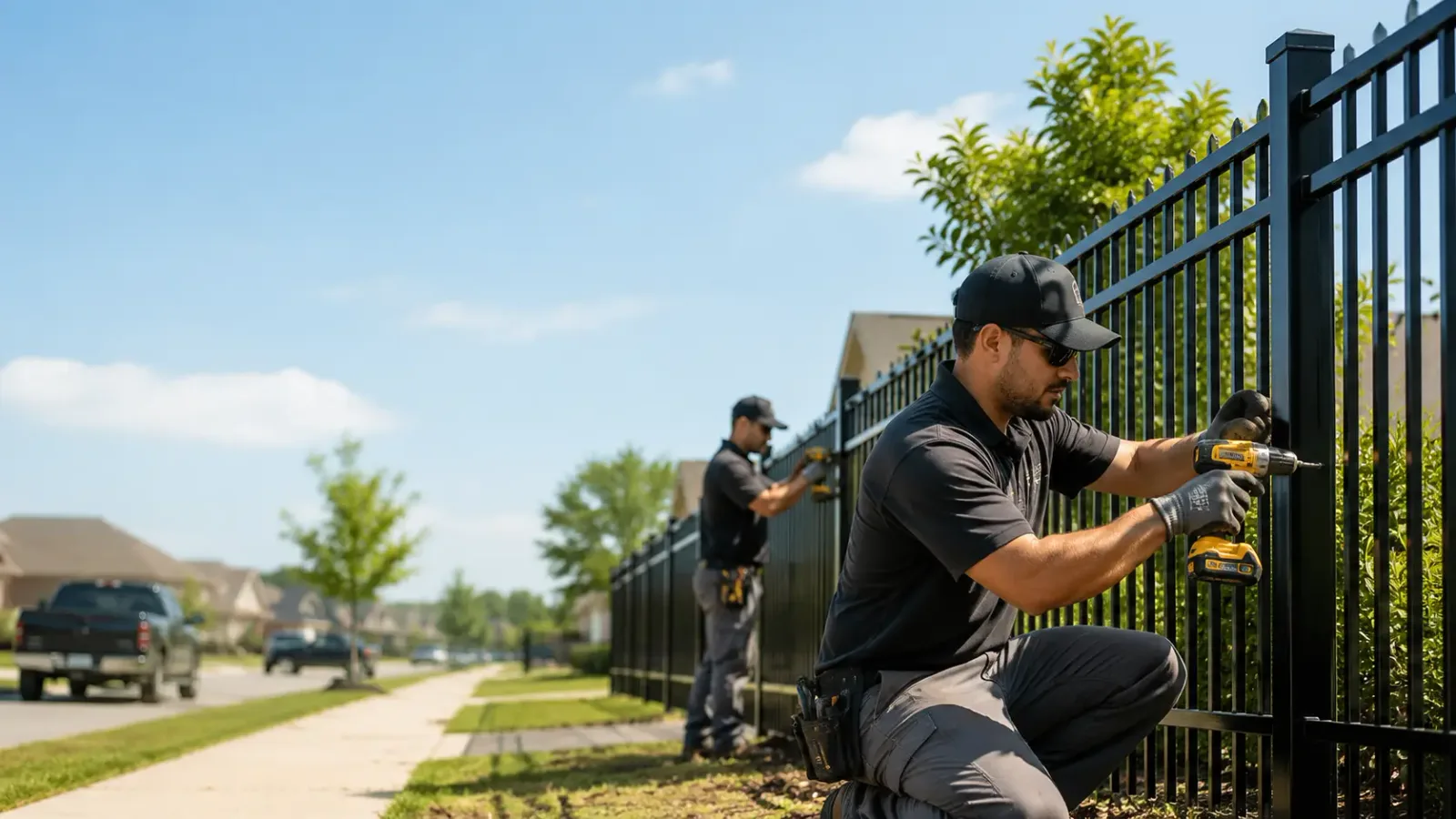 Metal Fence Installation in Atlanta, TX
